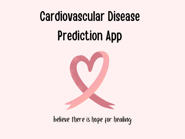 CVD Prediction App screenshot